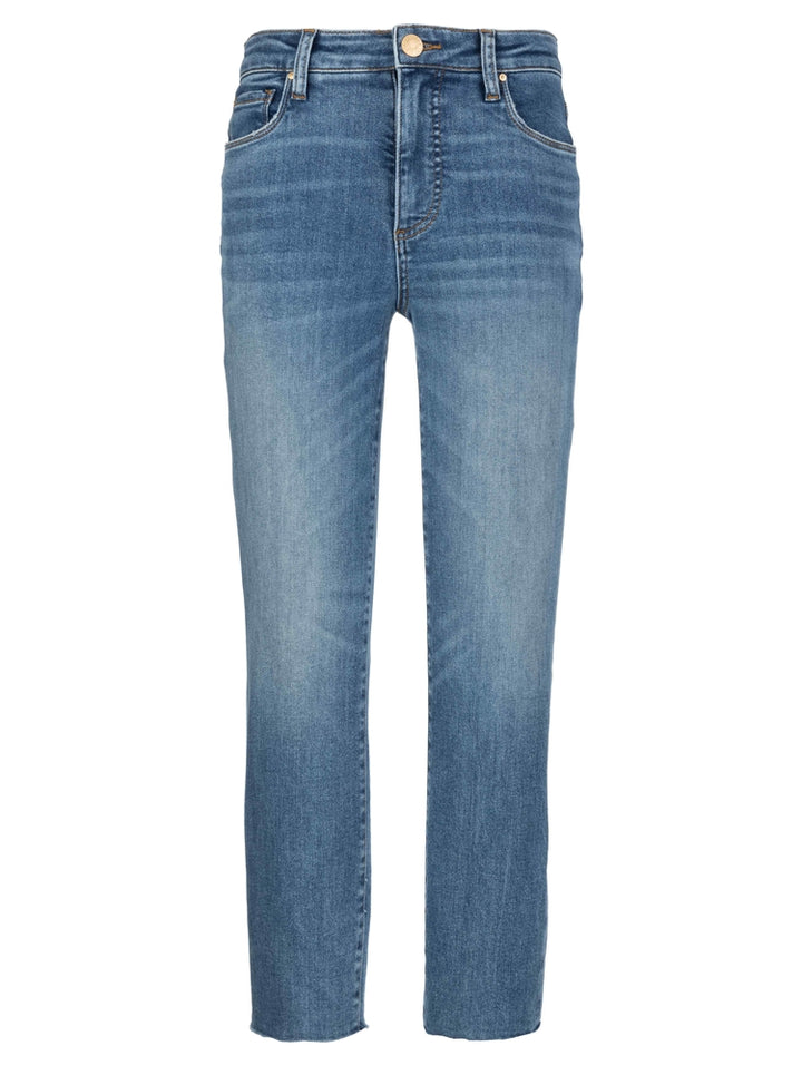 REESE HIGH RISE FAB AB  ANKLE STRAIGHT W RAW HEM-MAJOR