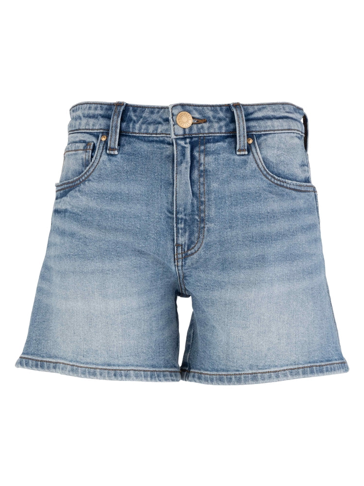 JANE HIGH RISE SHORT W REGULAR HEM-PEACEFUL