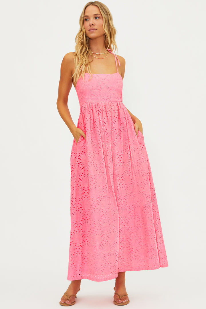 VALORY MAXI DRESS-SEASHELL PINK