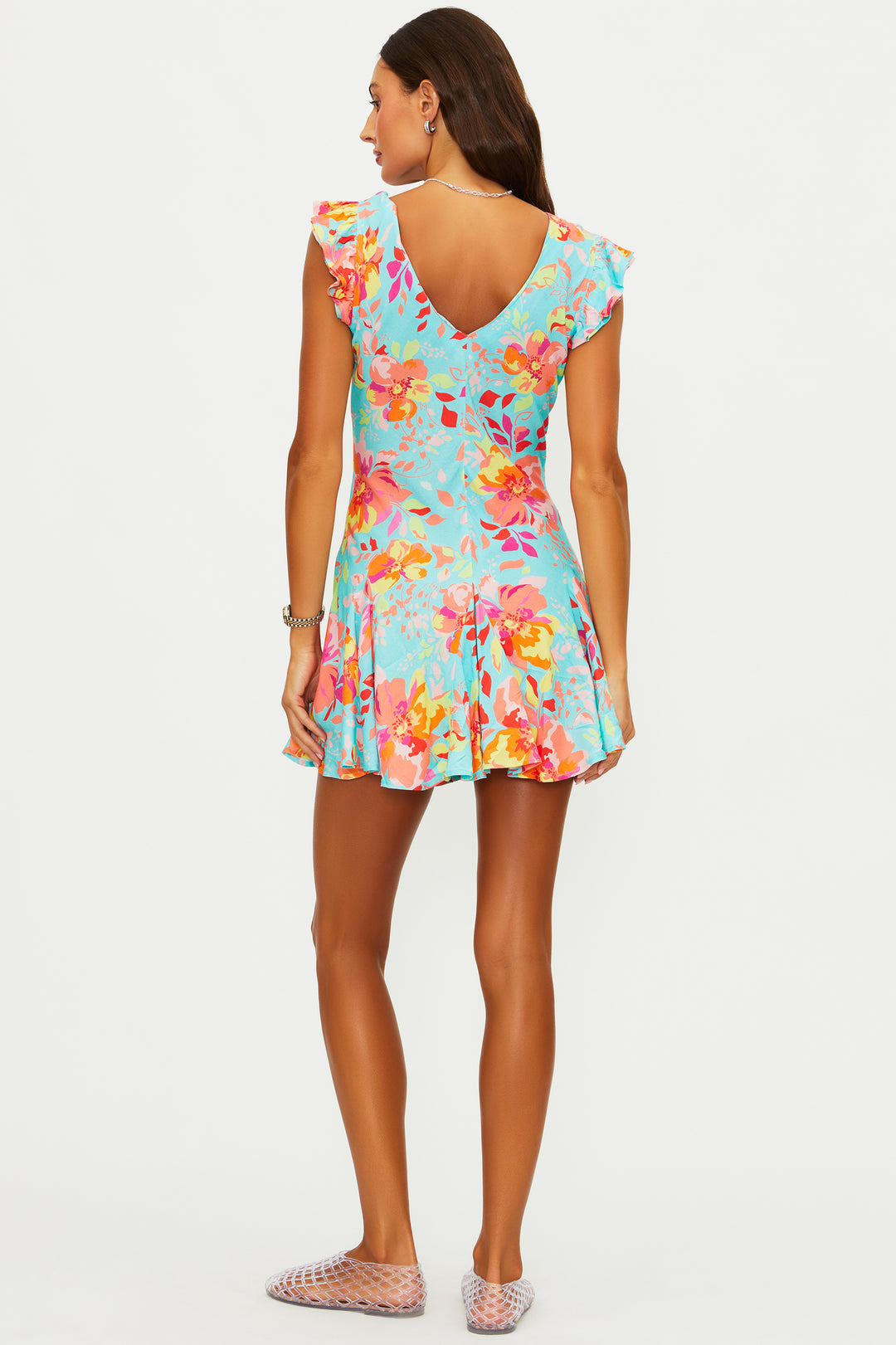 LENNIE DRESS-GULF BLOOM
