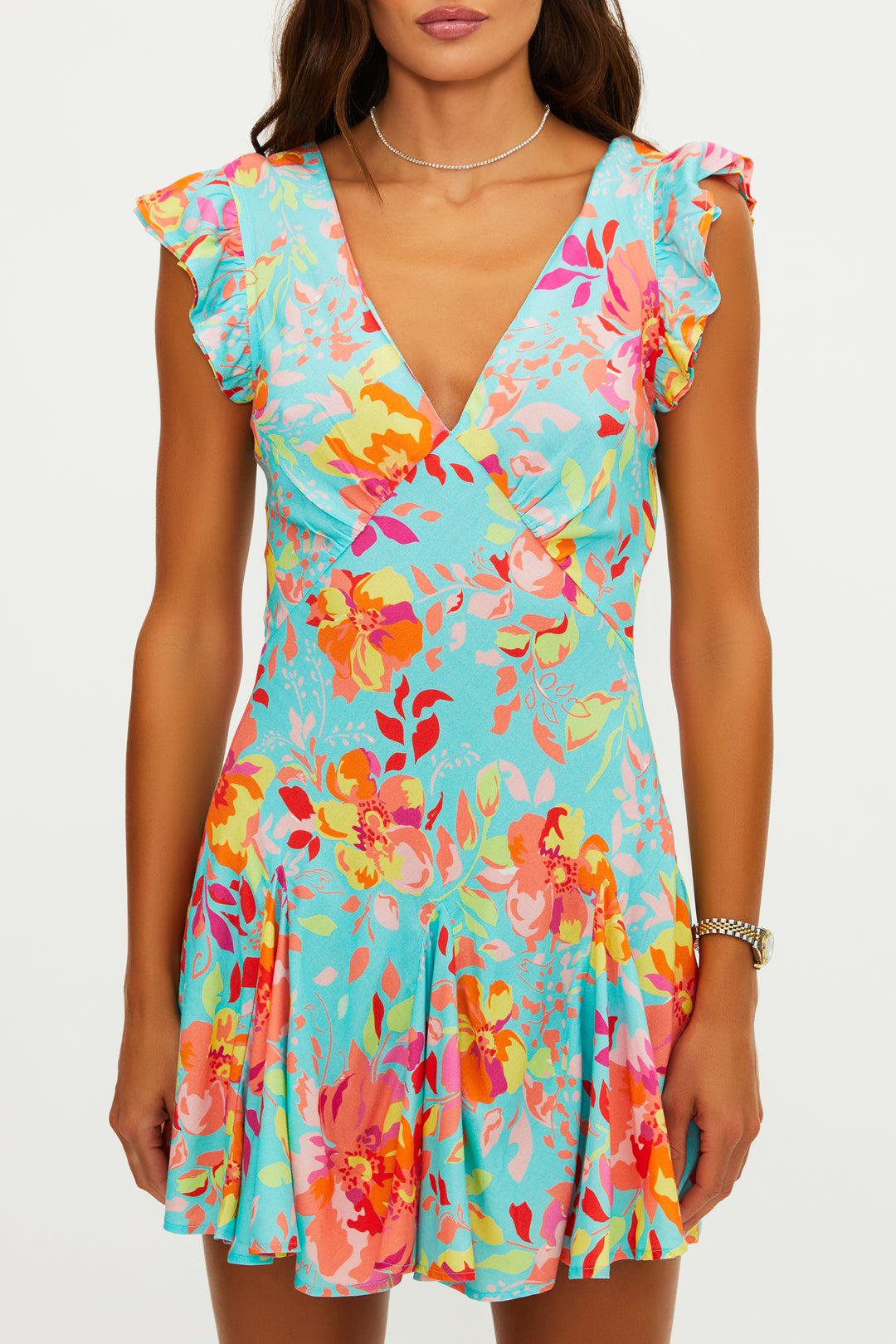 LENNIE DRESS-GULF BLOOM