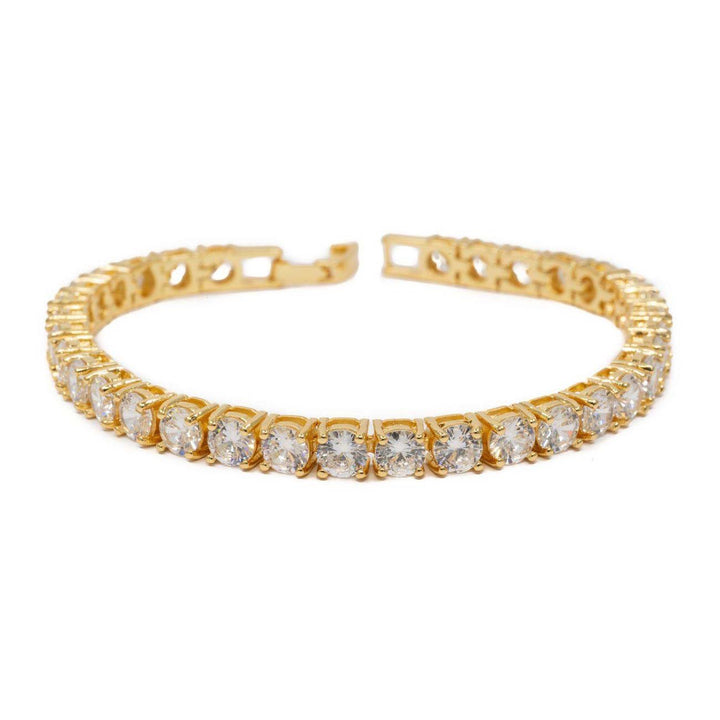 DARCY TENNIS BRACELET- GOLD PLATED