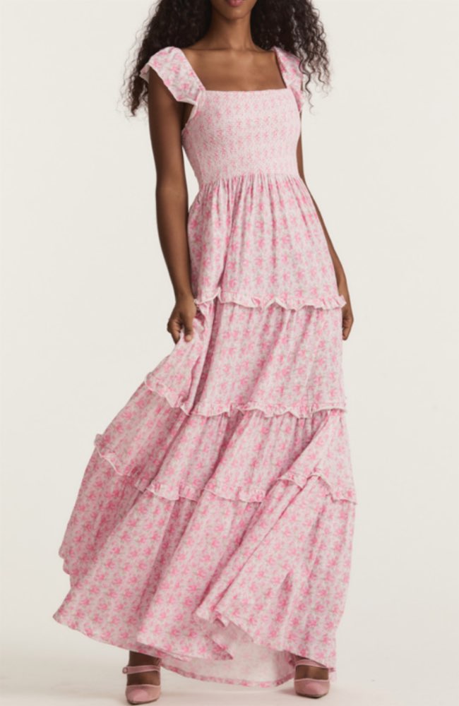 CHESSIE DRESS - ROSE PATCH