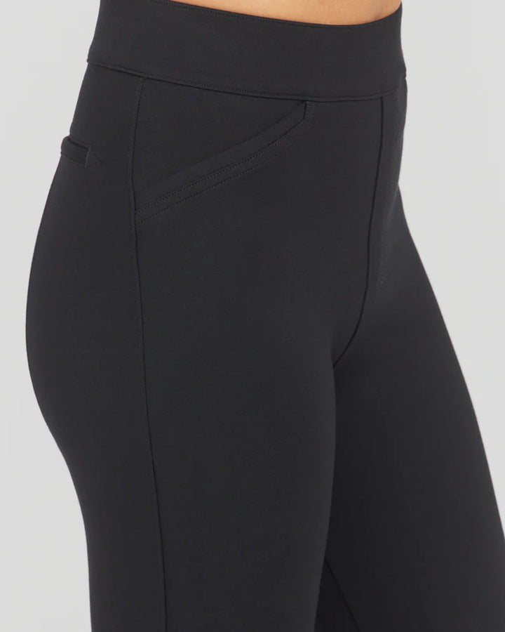 THE PERFECT PANT ANKLE BACKSEAM- CLASSIC BLACK