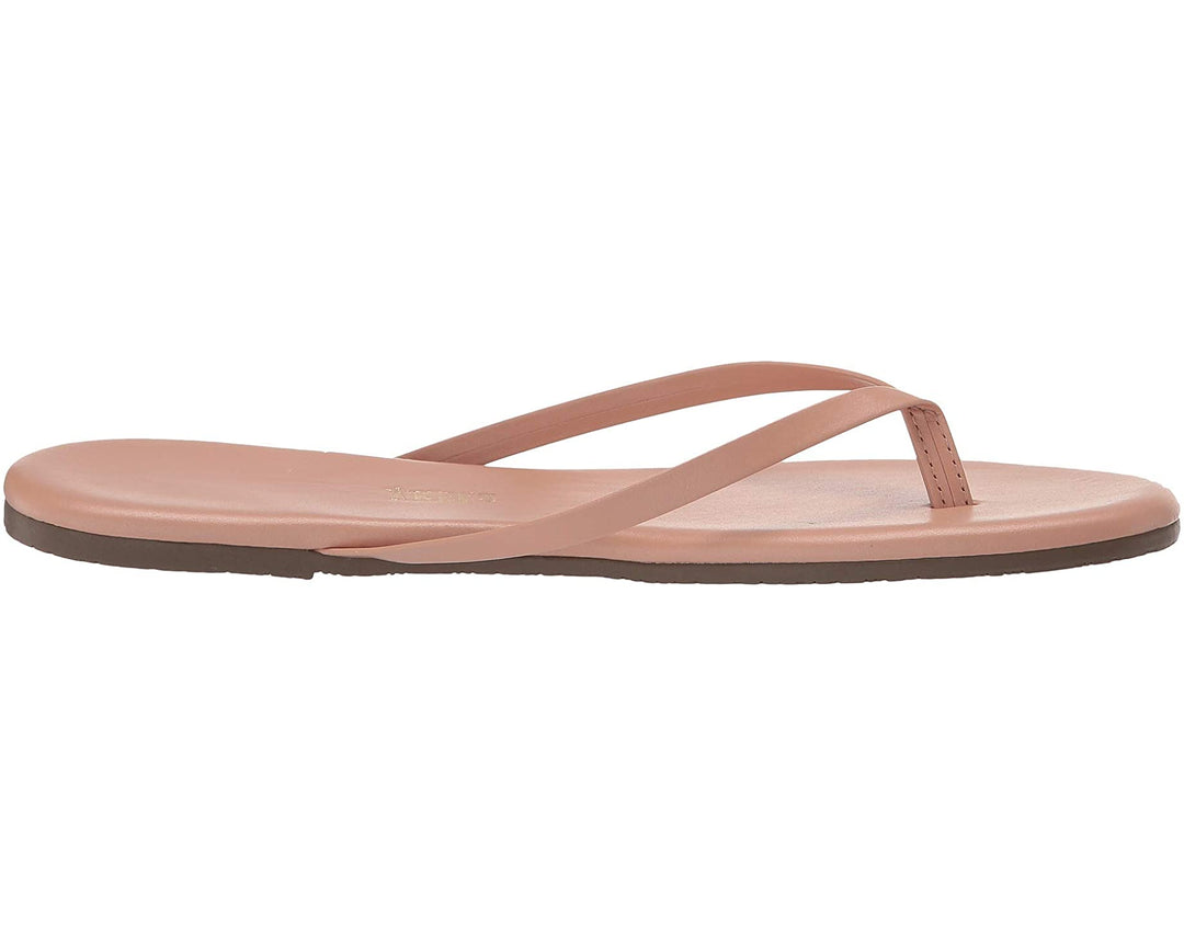 FOUNDATIONS SHIMMER SANDALS- NUDE BEACH