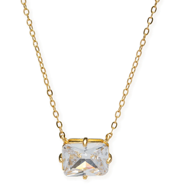 HEIRLOOM RECTANGLE NECKLACE - GOLD