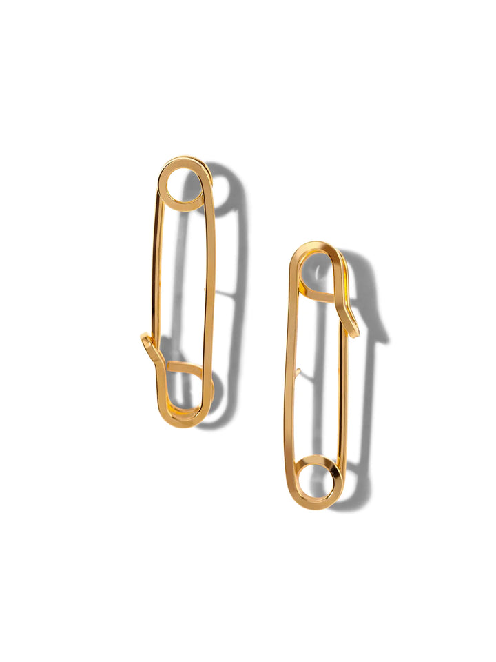 SAFETY FIRST EARRING - GOLD