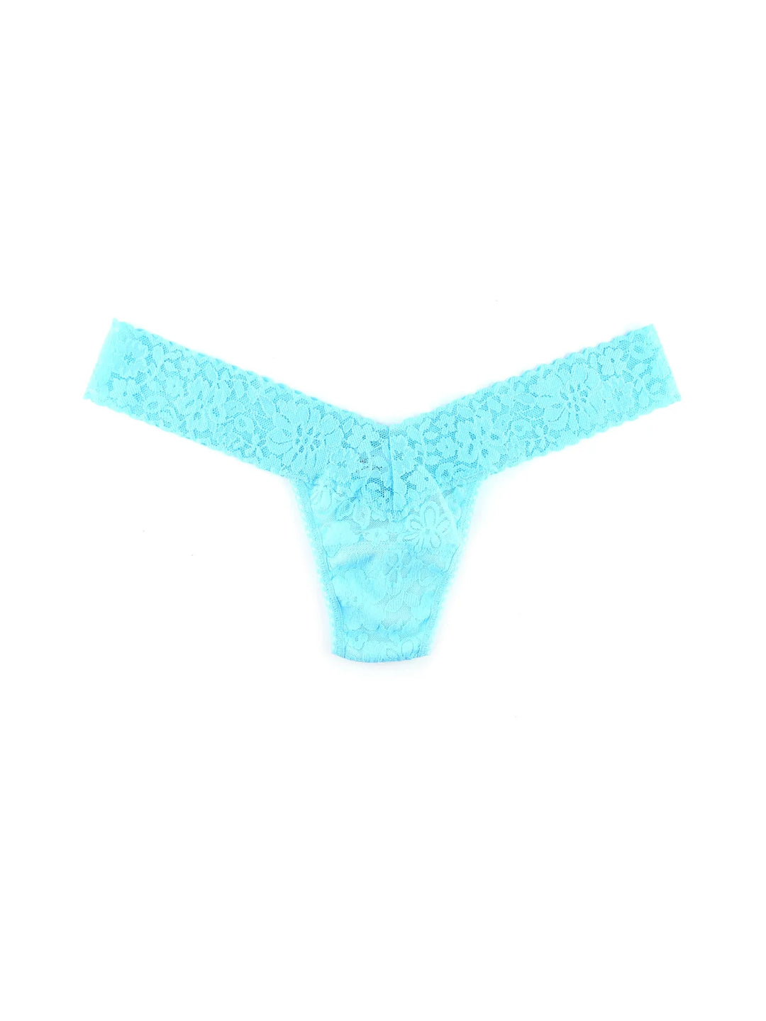 DAILY LACE LOWRISE THONG PACK - WHISPER BLUE