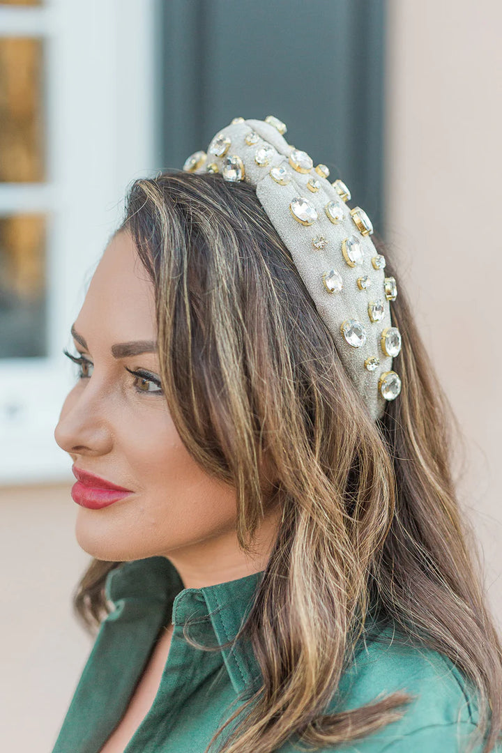 KNOTTED HEADBAND - SHIMMER
