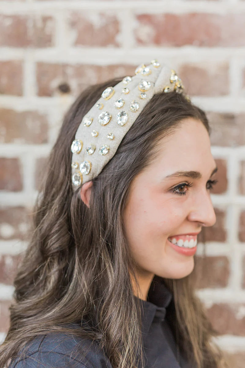 KNOTTED HEADBAND - SHIMMER