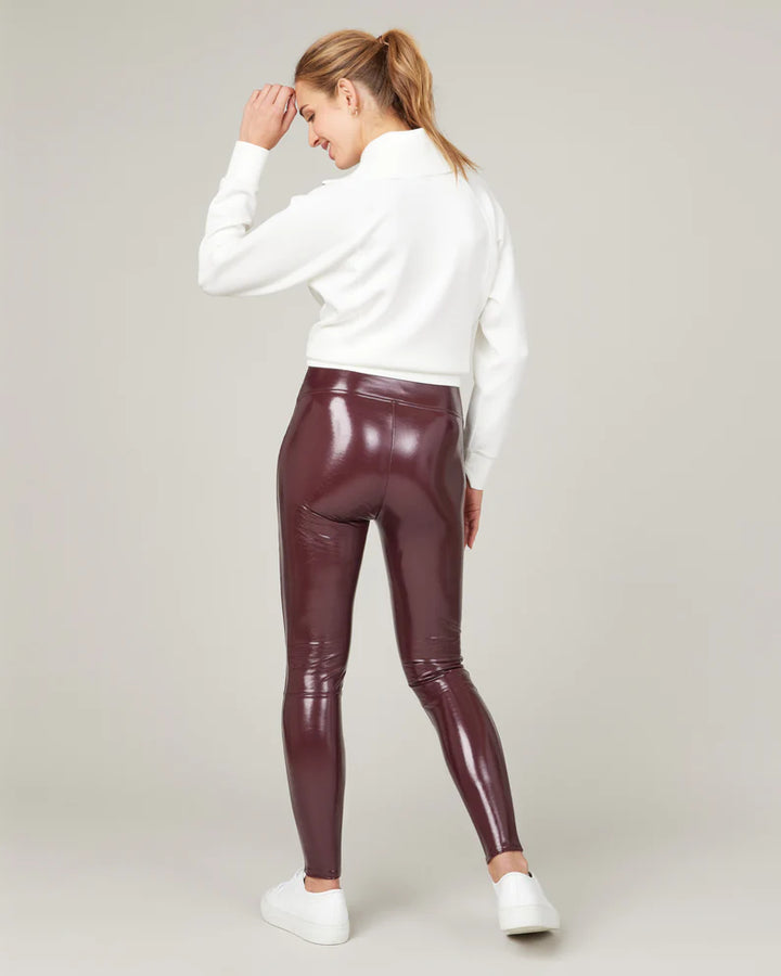 Faux Leather Leggings Brown - New In from Ruby Room UK