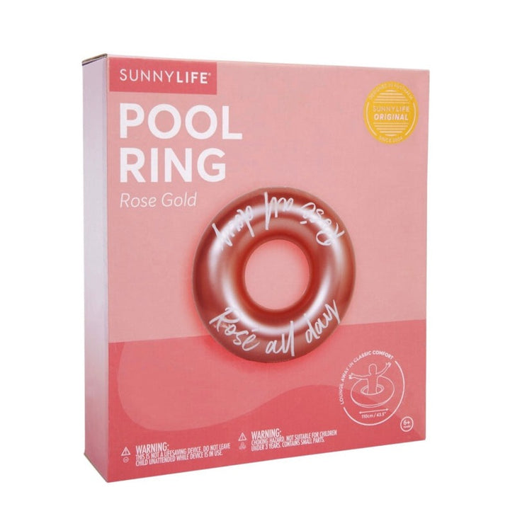 POOL RING FLOAT- ROSÉ ALL DAY