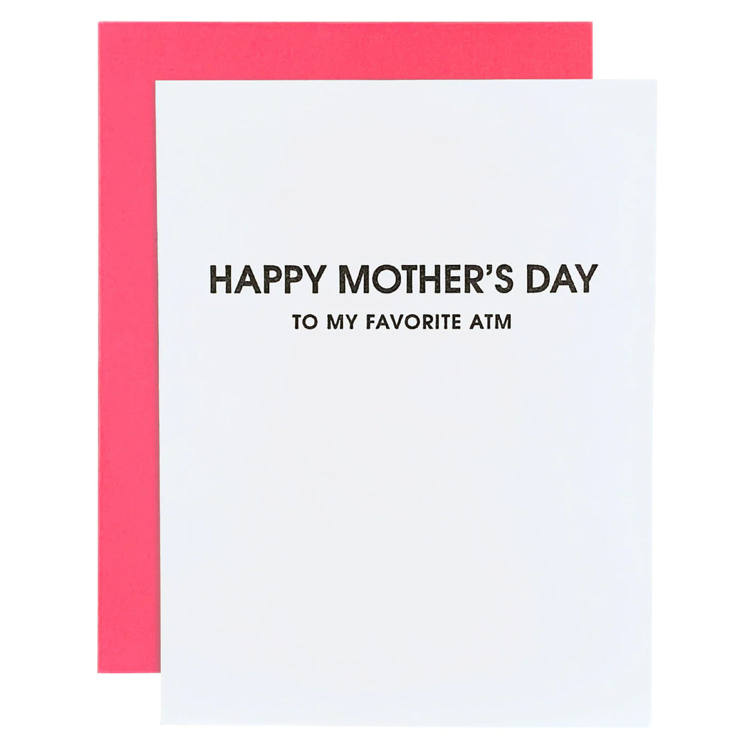 MY FAVORITE ATM MOTHERS DAY CARD