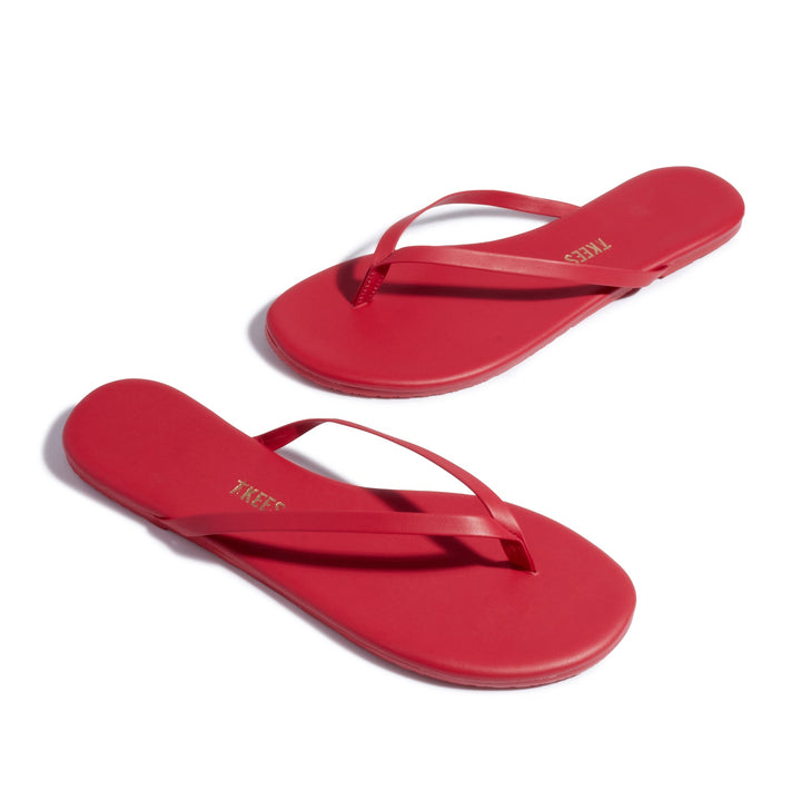 SOLIDS SANDALS- RED